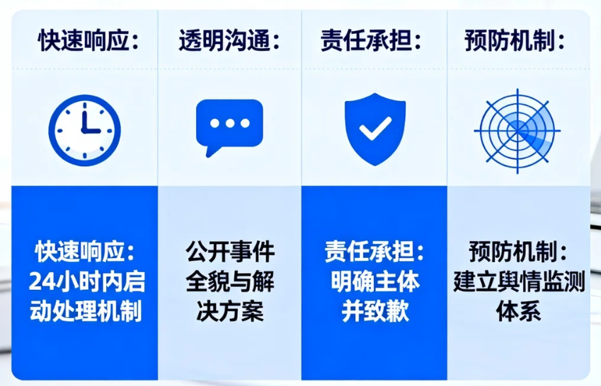 企業高效應對負面信息處理的黃金法則